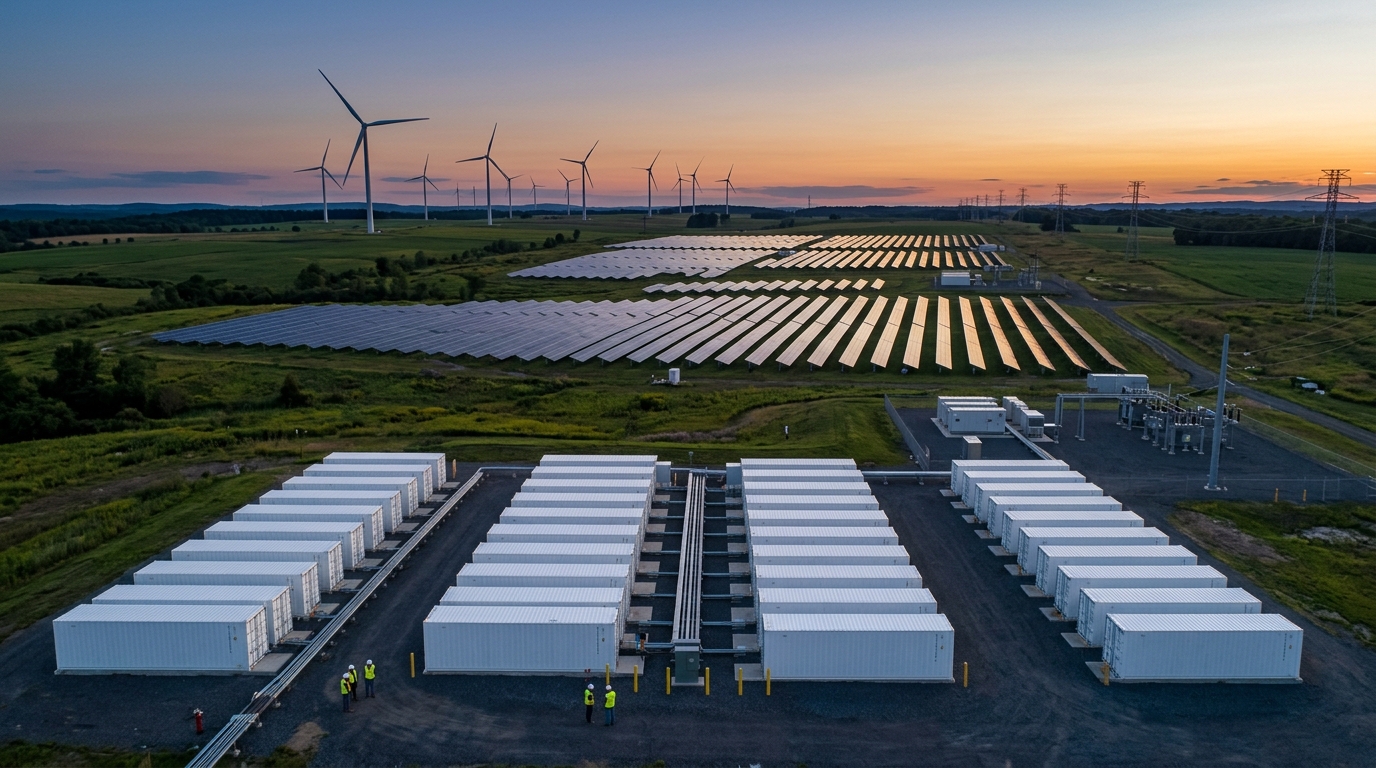【NYSERDA】大規模蓄電8件・再エネ13件の事業者を選定 ―合計1.7GW、民間投資は37億ドル超の見込み!